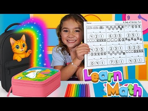 Winter Subtraction for Kids ❄️ Easy Math Practice with Emy Girl