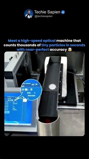 This Machine Counts Thousands of Particles in Seconds 🤯