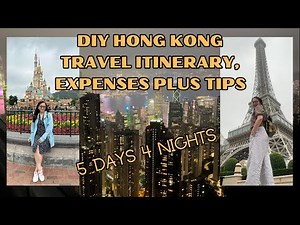 DIY HONGKONG🇭🇰 5D/4N TRAVEL ITINERARY + EXPENSES & TRAVEL TIPS FOR BEGINNER TRAVELERS