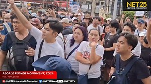 86K views · 1.8K reactions | PANOORIN: Nabalot ng tensyon ang kilos-protesta sa People Power Monument EDSA, Quezon City matapos magsigawan ang ilang mga raliyista ngayong Setyembre 21. | via Mar Gabriel #NET25NewsandInformation #SigawKontraKorapsyon | NET25 News and Information | Facebook