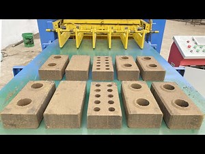 Interlocking brick machine brique de terre compressee stabilisee btcs, machine presse briques btc