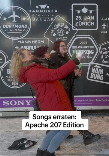 Pantomime Apache-Songs-Edition! Habt ihr alle Songs von @Apache 207 erkannt?🙇‍♂️ 🎶 #spotifyde #apache207