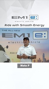 What a great experience with the EM1 e: during the test ride. – Moto P He stated that the #ElectricVehicle is very smooth and comfortable. https://www.hondaph.com/motor/the-all-new-em1-e #EM1e: #RideWithSmoothEnergy #HondaPH #HondaHowWeMoveYou | Honda Philippines, Inc.