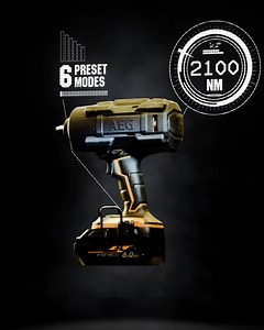 Introducing the 18V ½” FUSION 6 Mode High Torque Impact Wrench Skin. Guaranteed to bust some nuts 🔩 - 2100Nm of nut busting torque - 1550Nm of fastening torque - Intuitive 6 mode selection panel - Rubber boot protects from scrapes, damage from falls, and corrosive solvents Available at your local Bunnings Warehouse | AEG PowerTools