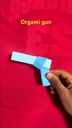 How to Make a Cool Paper Gun Using Just Paper 🔥✂️