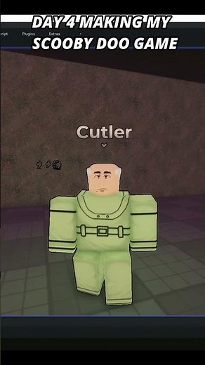 DAY 4 MAKING MY SCOOBY DOO ASYMMETRICAL ROBLOX GAME | Captain Cutler Ghost Form