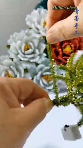 DIY Peony flower: How to Make Beautiful Flower With Pipe Cleaner - Easy Pipe Cleaner Flower Tutorial | Million Ideas