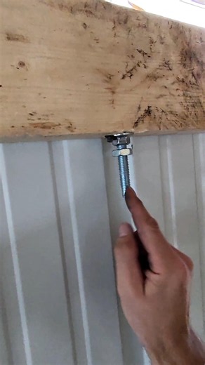 DIY Tip of the Week: How to set your slider bolts. #diy #postframe #construction #polebarn #barn