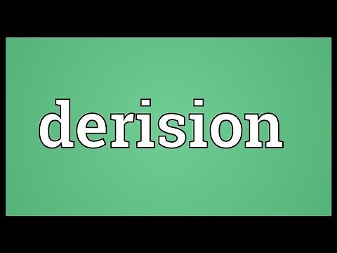 Derision Meaning