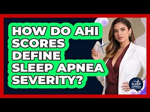 How Do AHI Scores Define Sleep Apnea Severity?