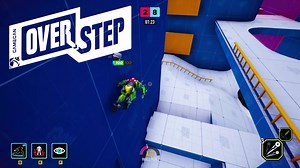 🤖 Combine acrobatic tricks with 🔫 weapon mastery in this ⚡ high energy ⚡ free-to-play Steam game! | Overstep