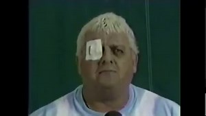 Dusty’s famous ‘Eye for an eye’ promo after being spiked by The Road Warriors 12/3/88 | NWA Wrestling Memories