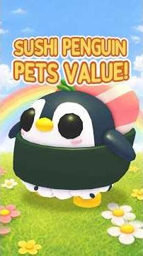 Sushi Penguin Values In Adopt Me! #roblox #adoptme #adoptmeroblox #shorts