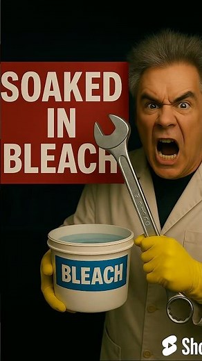 Soaked in Bleach - The REVEAL! (Ratcheting Wrench)