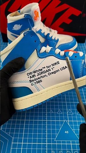 🧩 Off-White x Air Jordan 1 "UNC" Breakdown – Why This Virgil Abloh Collab Became a Sneaker Icon! 💙👟