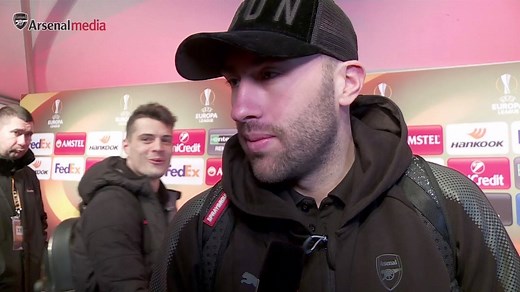 When Granit Xhaka puts you off your first post-match interview in English... 😂😂 | Arsenal