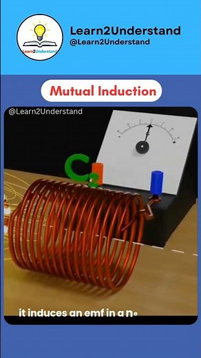 Mutual Induction Explained | Simple Animation | Learn2Understand #shorts