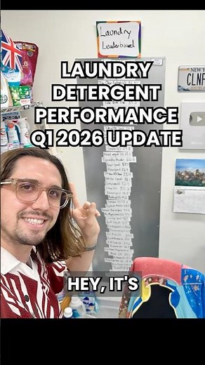 Laundry Detergent Performance Update