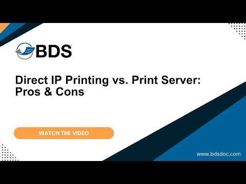 Direct IP Printing vs. Print Server: Pros & Cons