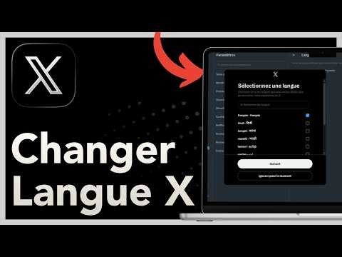 Comment changer la langue sur Twitter X
