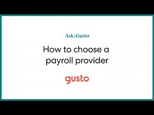 How to Choose the Right Payroll Provider for Your Business