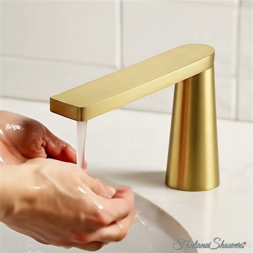 Fontana FlowDistrict™ Sensor Faucet | Antique Brass FS5097ATB