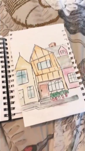 The crappier urban sketches of my book #urbansketching #artbooks #sketch #artday #art