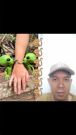 monkey and alien #shortvideo