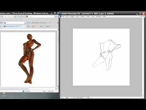 Pose Maniacs - Human Figure in 90 seconds - 60 seconds - and 30 seconds