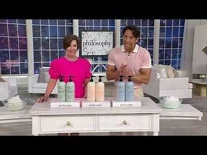philosophy 32oz supersize summer fine fragrance shower gel duo on QVC