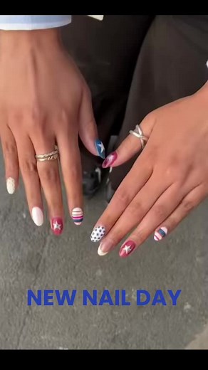 new nail day💅🏽 By @ninapeachnails #newnails #fyp