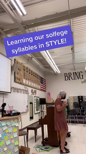 When in doubt, RAP IT OUT. #solfege #choirteacher #choirteachersoftiktok #choir