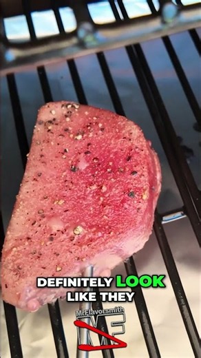 The only way to check steak temps. #grilling #bbq #steak