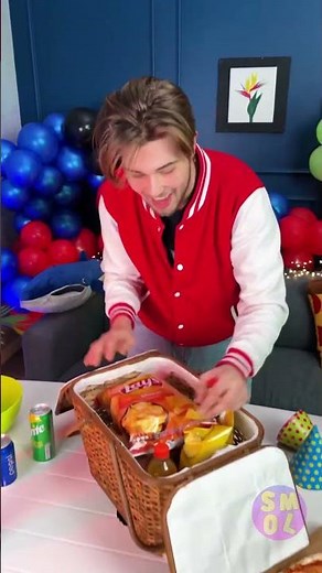 Picnic Surprise: What’s in the Basket? 😂 #funny #prank