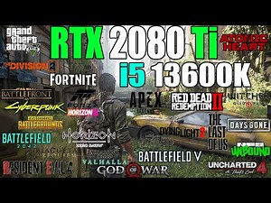 RTX 2080 Ti : Test in 24 Games in 2023