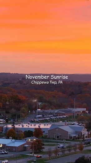 November Sunrise 🌄 📍 Chippewa Twp, PA . . #beavercountypa #sunrisesky #novembervibes | Climbing Skies