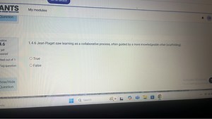 Jean Piaget saw learning as a collaborative process, often guid... | Filo