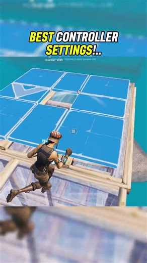 BEST CONTROLLER SETTINGS IN FORTNITE (CONSOLE & PC) #fortnite #shorts