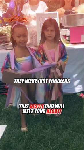 From toddlers to trendsetters! Watch Penelope Disick and North West grow up side by side, from their cutest baby moments to their stylish adventures today. This Then vs. Now it will melt your heart and make you feel all the feelings. Bestie goals since day one! #ThenVsNow #BestiesForever #PenelopeDisick #NorthWest #ThenAndNow #GrowingUpKardashian #BestiesSinceDayOne | Mini Kardashians