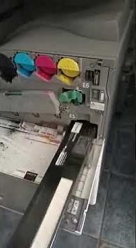 How to clean a Lexmark X950de printer waste toner bottle