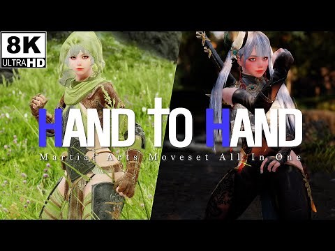SKYRIM MOD I MCO I ADXP Hand To Hand Moveset All In One