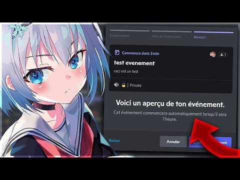 COMMENT CRÉER UN EVENEMENT PLANIFIÉ DISCORD !