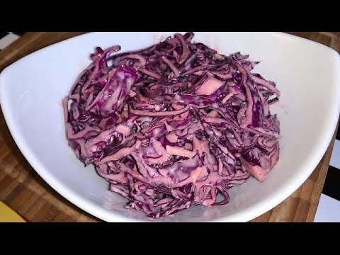 Red Cabbage Slaw | Simple & Succulent Recipe