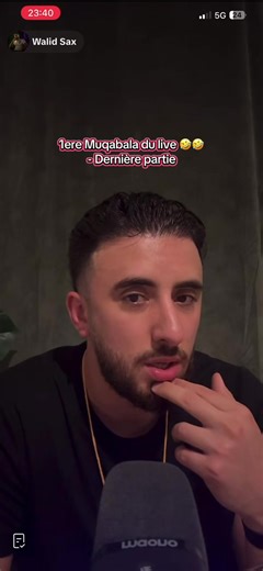 Walid Sax 1ère Muqabala du live - Dernière partie