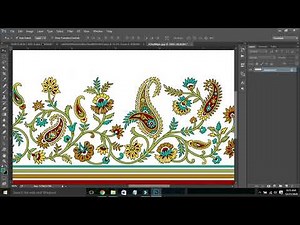 Class :13 | Textile Design Adobe Photoshop 2020 Tutorial In HINDI SaQib Designer