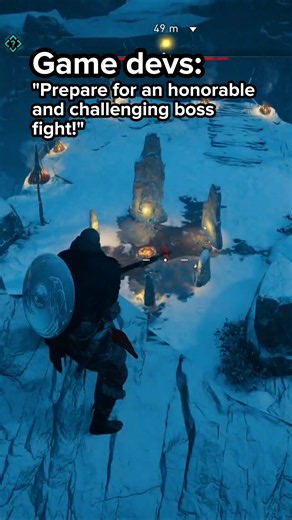 How to beat boss fights in Valhalla like a true strategist 💀 #acvalhalla #gaming #shorts