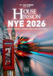 Egg X House Passion Pres: NYE (12 Hour Special) tickets by Egg London