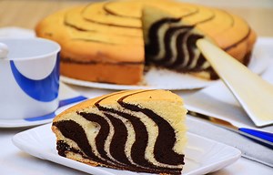 Torta zebrata