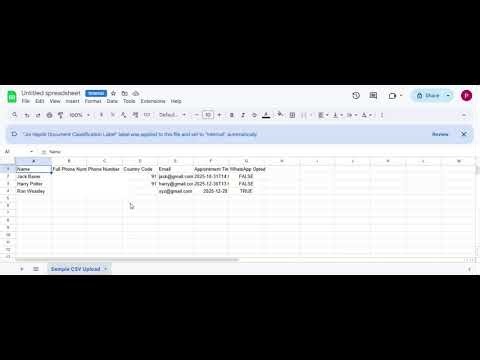 How to Create a CSV File for Contact Upload | Step-by-Step Guide
