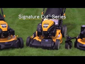 Cub Cadet's Signature Cut Series